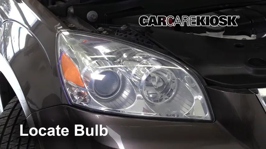 2010 Saturn Outlook XE 3.6L V6 Lights Parking Light (replace bulb)
